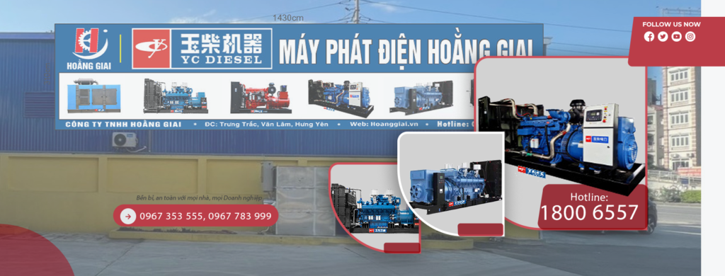 Mua máy phát điện Hoằng Giai