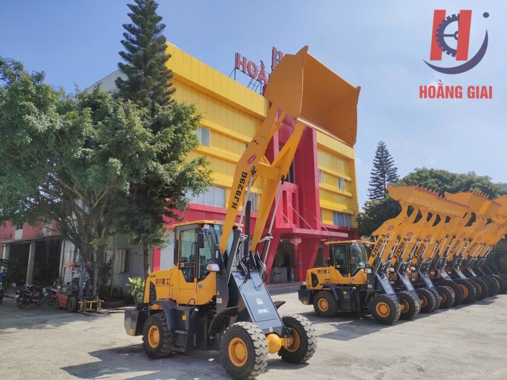 Mua máy xúc lật tại Hoằng Giai
