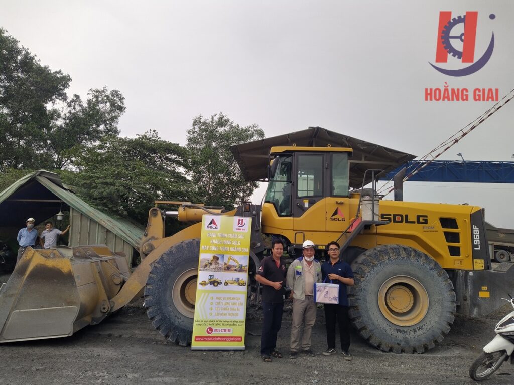 Mua máy xúc SDLG tại Hoằng Giai