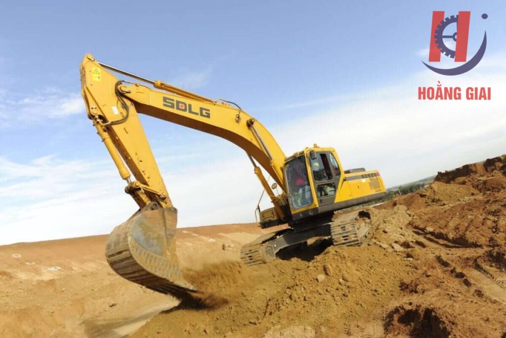 Ứng dụng của máy xúc đào trong khai thác