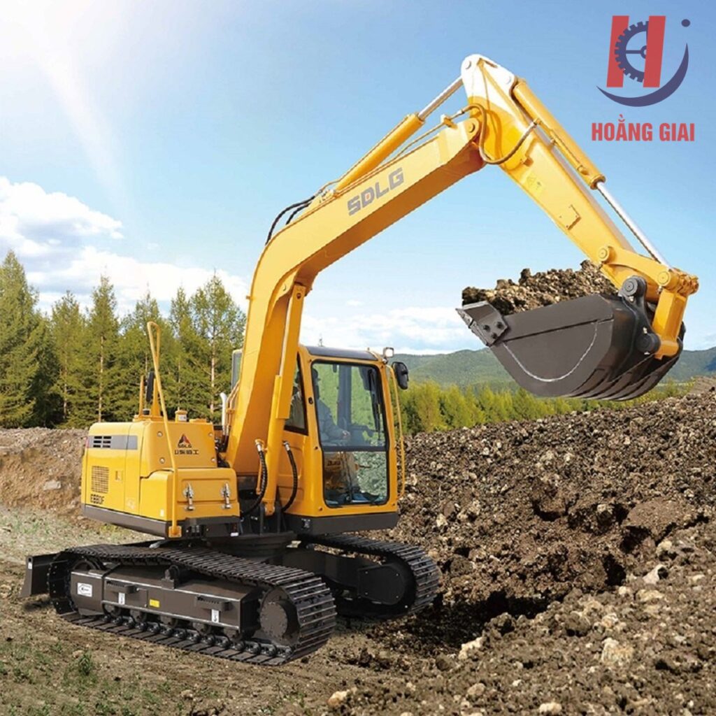 Ứng dụng của máy xúc đào trong khai thác