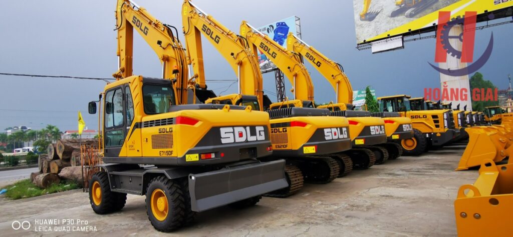 Hoằng Giai - Cung cấp máy xúc đào chính hãng - Máy xúc SDLG