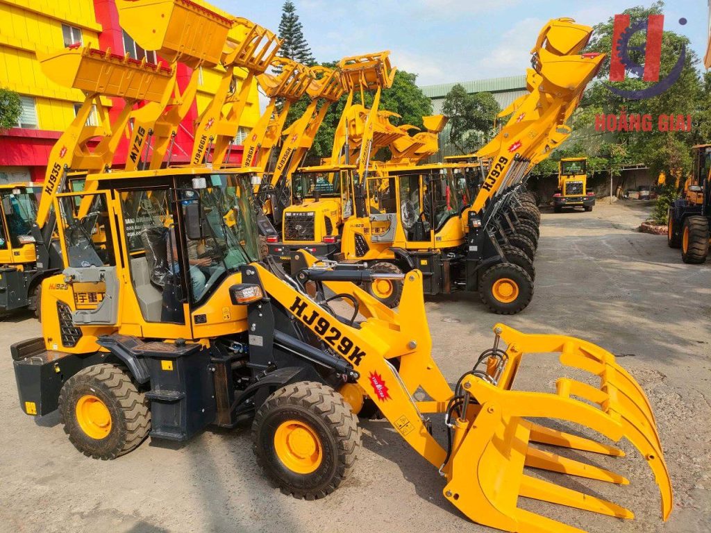 Máy xúc mini Hoằng Giai