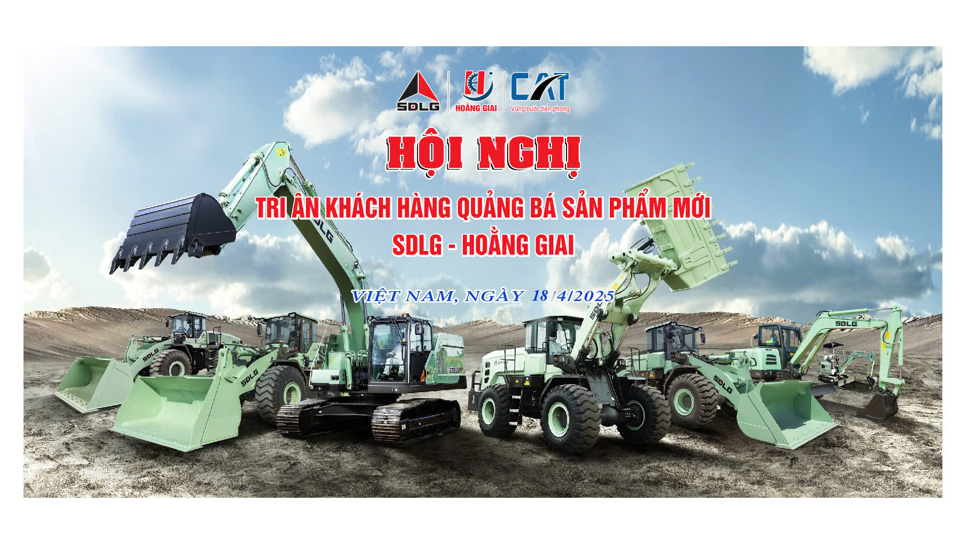 Hội nghị tri ân khách hàng quảng bá sản phẩm mới SDLG - Hoằng Giai