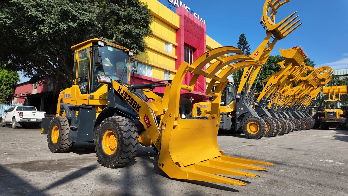 Máy xúc lật HJ929BK