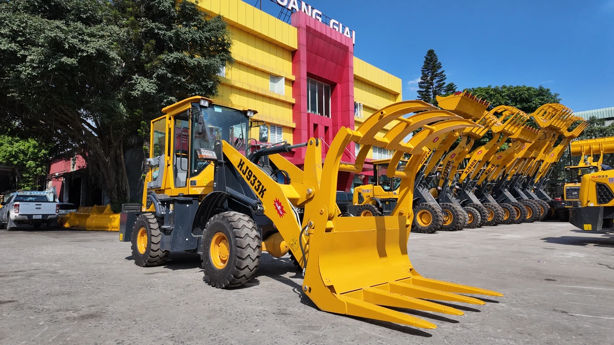 Máy xúc lật HJ933K