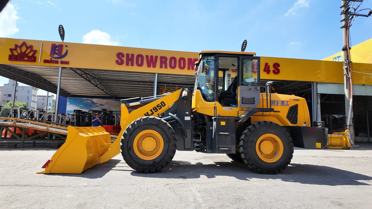 Máy xúc lật HJ950 - Ảnh 6