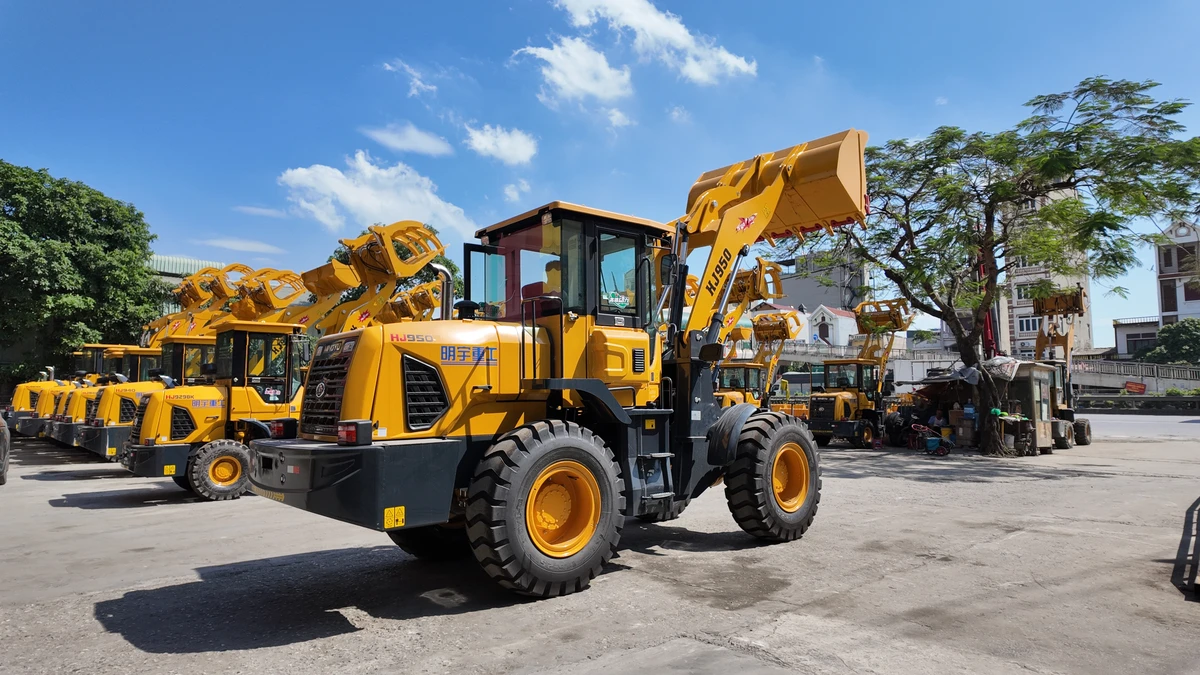 Máy xúc lật HJ950 - Ảnh 11