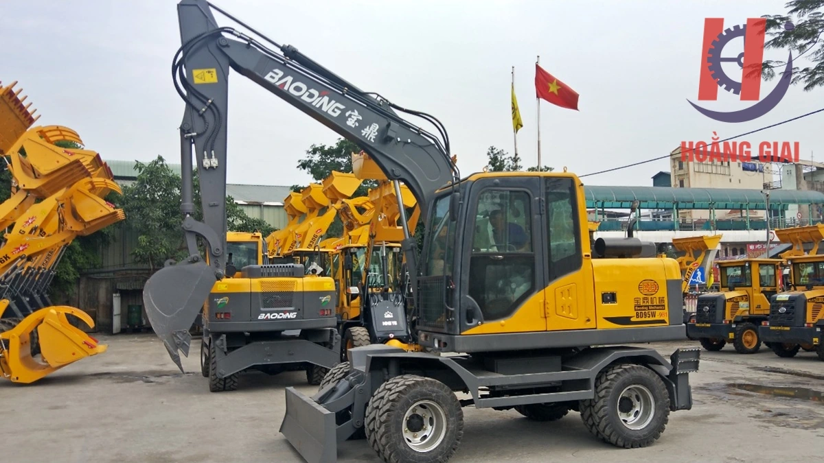 Máy xúc đào kẹp gỗ BD95W-9A - Ảnh 9