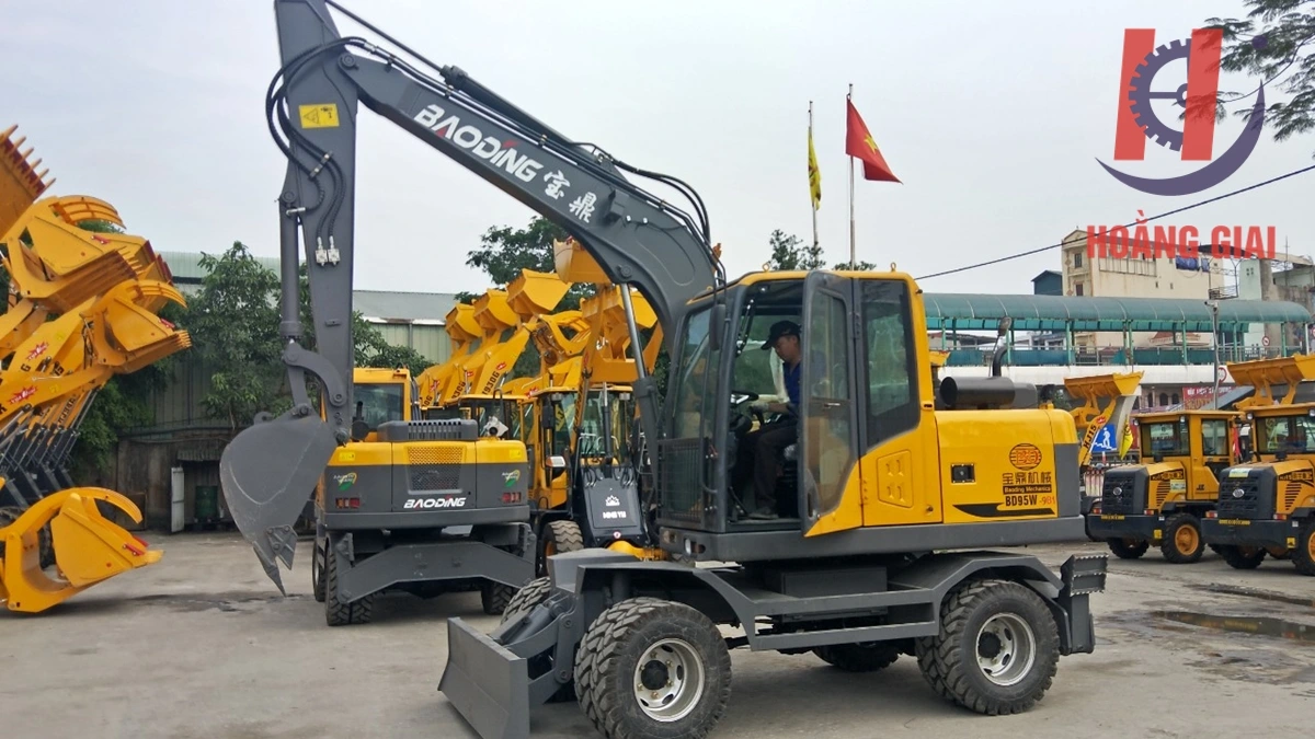 Máy xúc đào kẹp gỗ BD95W-9A - Ảnh 12