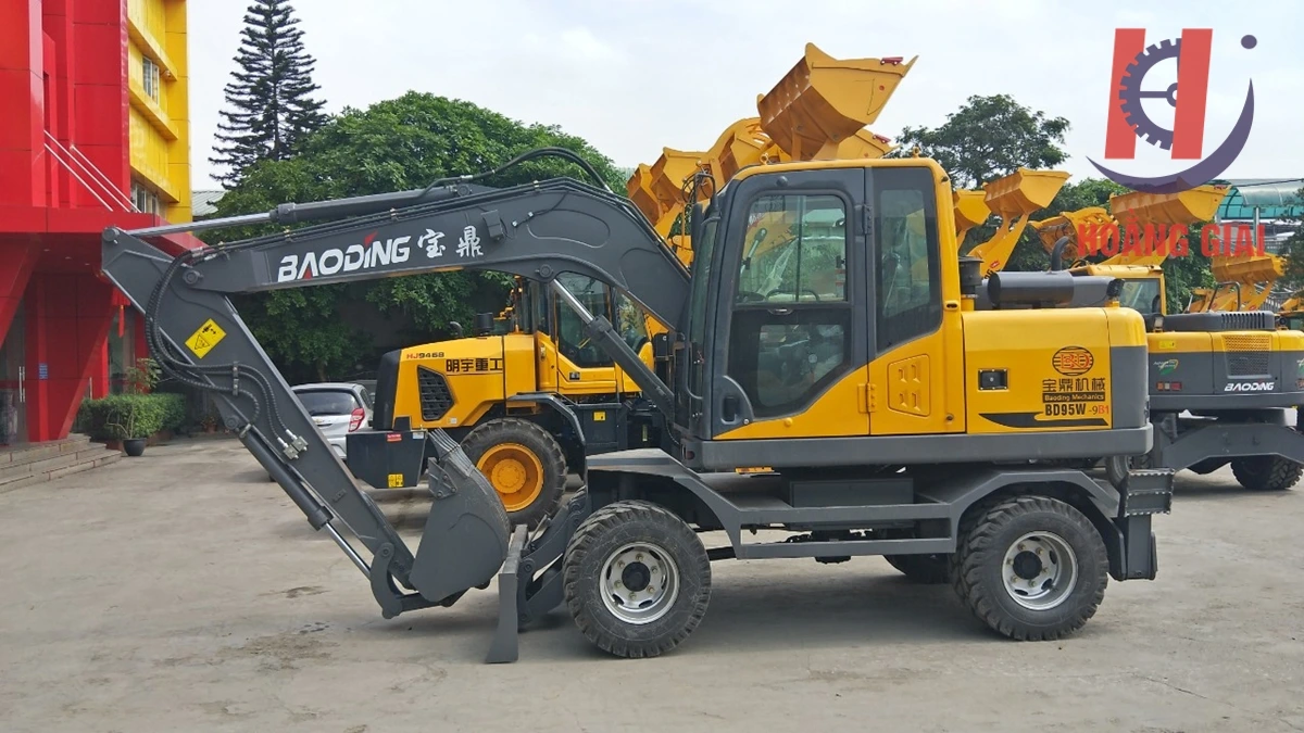 Máy xúc đào kẹp gỗ BD95W-9A - Ảnh 11