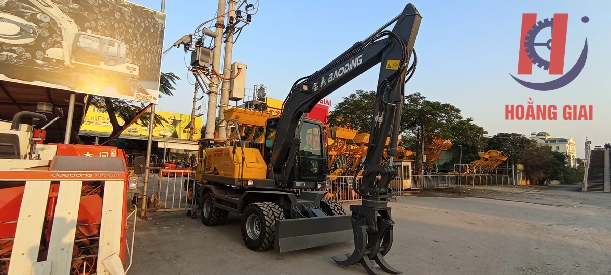 Máy xúc đào kẹp gỗ BD95W-9A - Ảnh 5