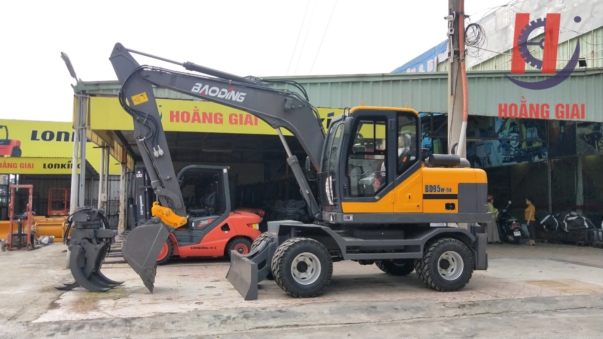 Máy xúc đào kẹp gỗ BD95W-9A - Ảnh 6