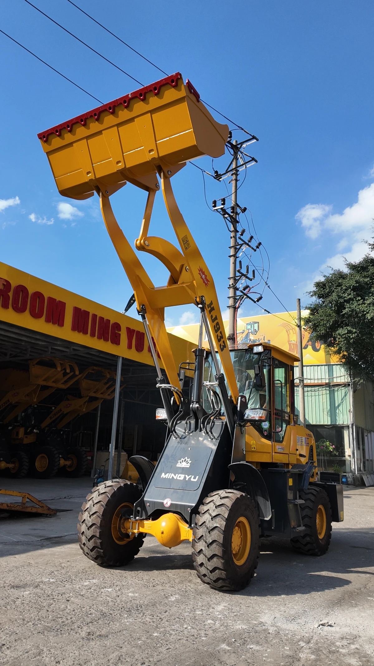 Máy xúc lật HJ933 - Ảnh 12