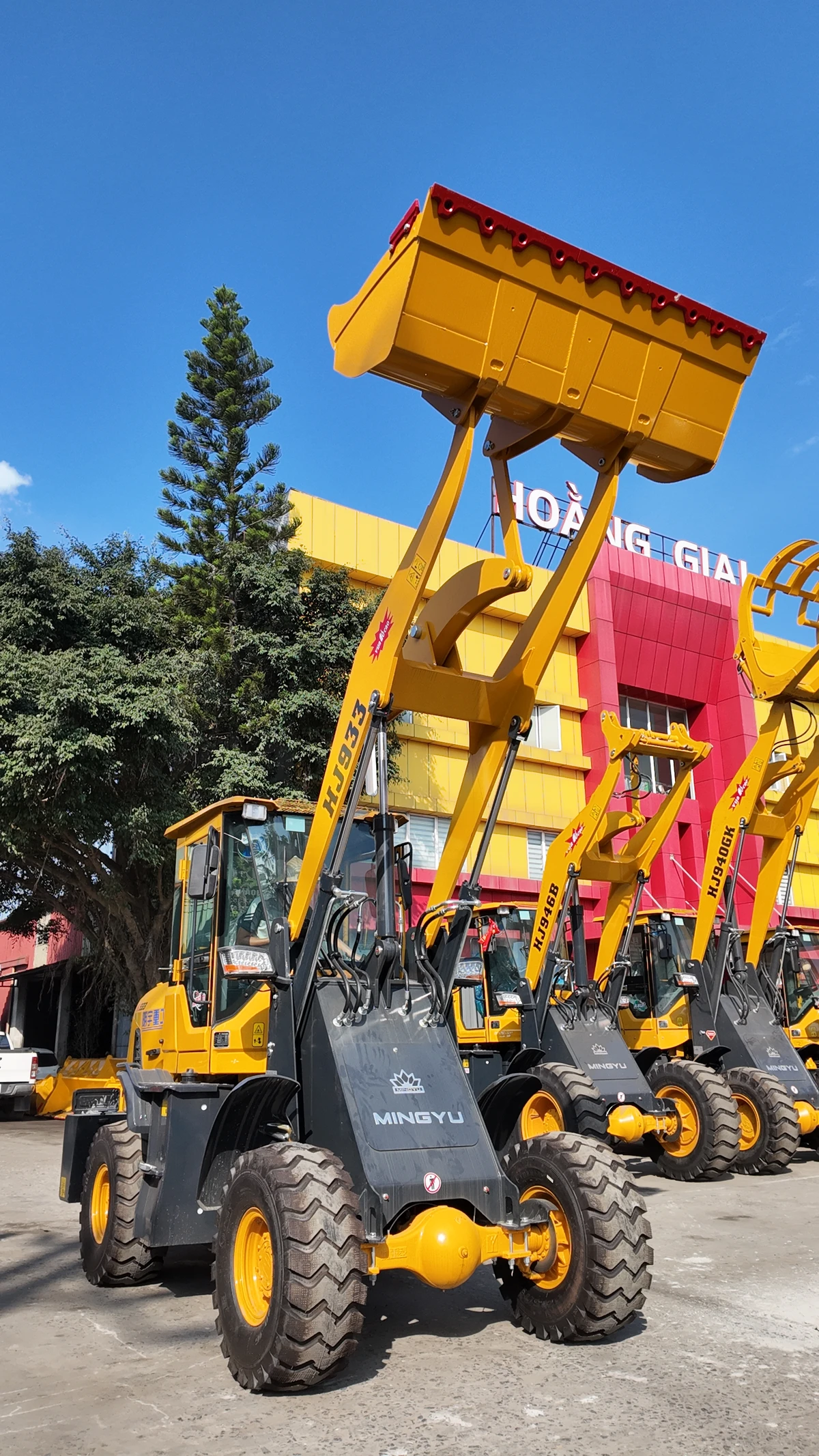 Máy xúc lật HJ933 - Ảnh 14