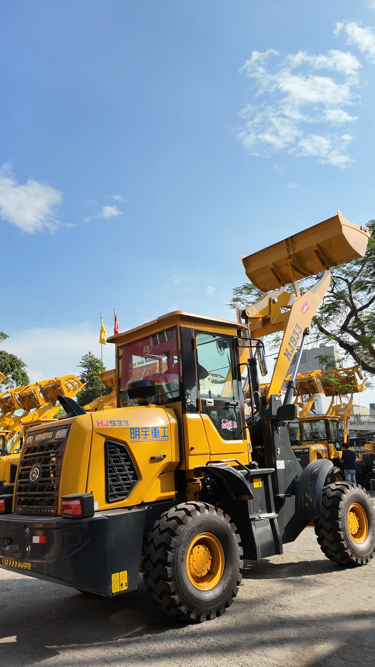 Máy xúc lật HJ933 - Ảnh 16