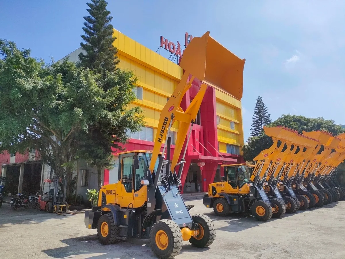 Alternative view of Máy xúc lật HJ929G