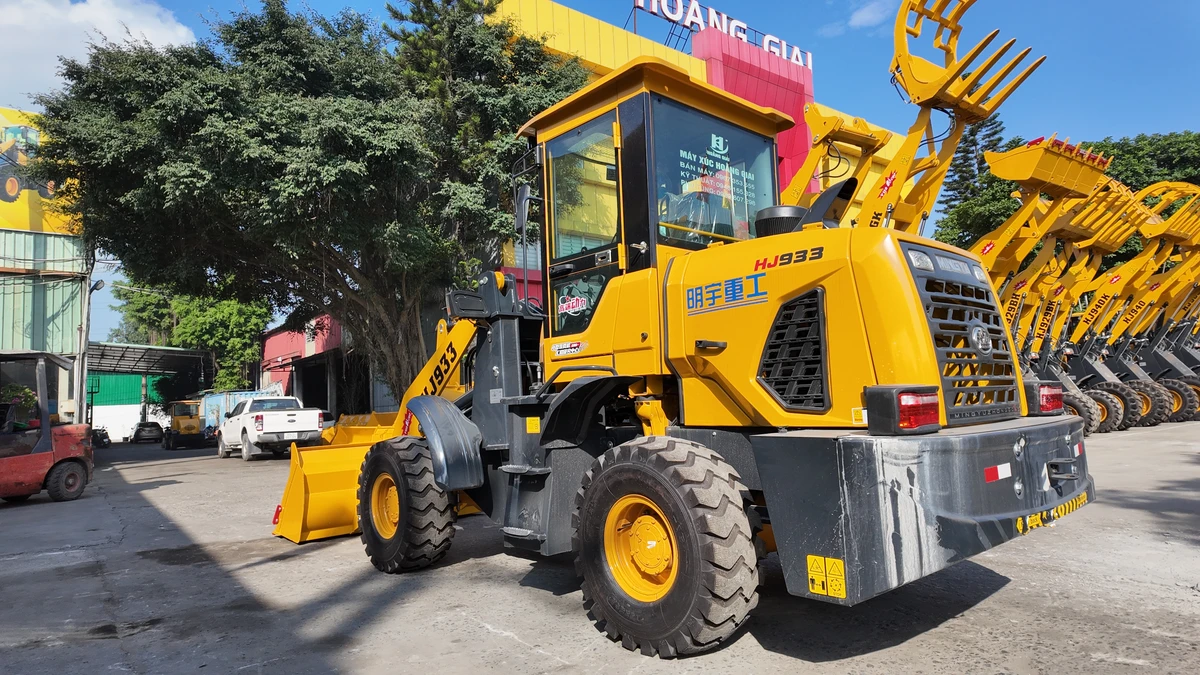 Máy xúc lật HJ933 - Ảnh 10