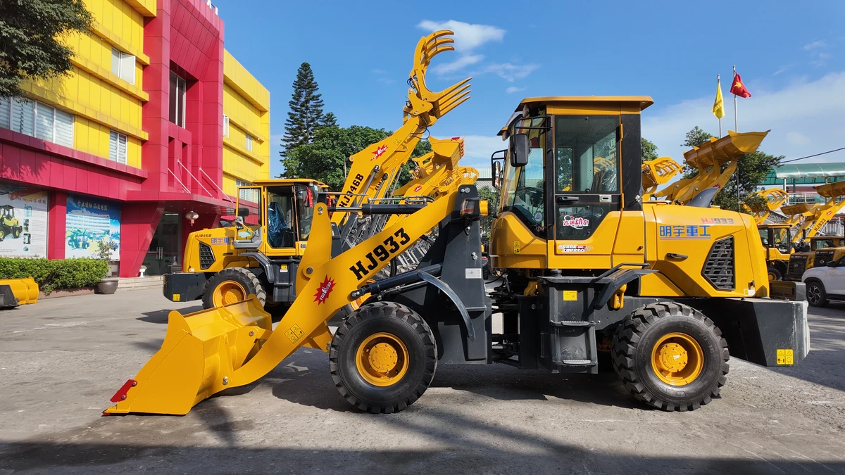 Máy xúc lật HJ933 - Ảnh 11