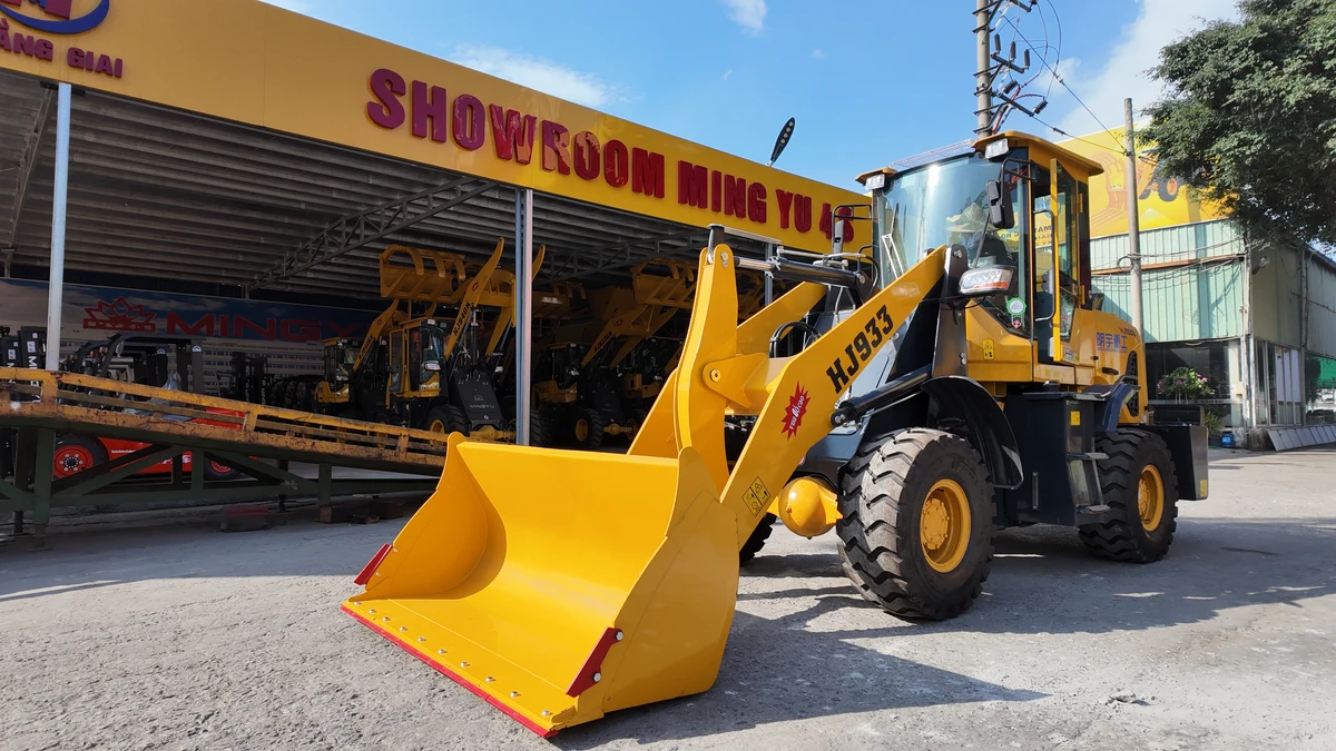 Máy xúc lật HJ933 - Ảnh 7