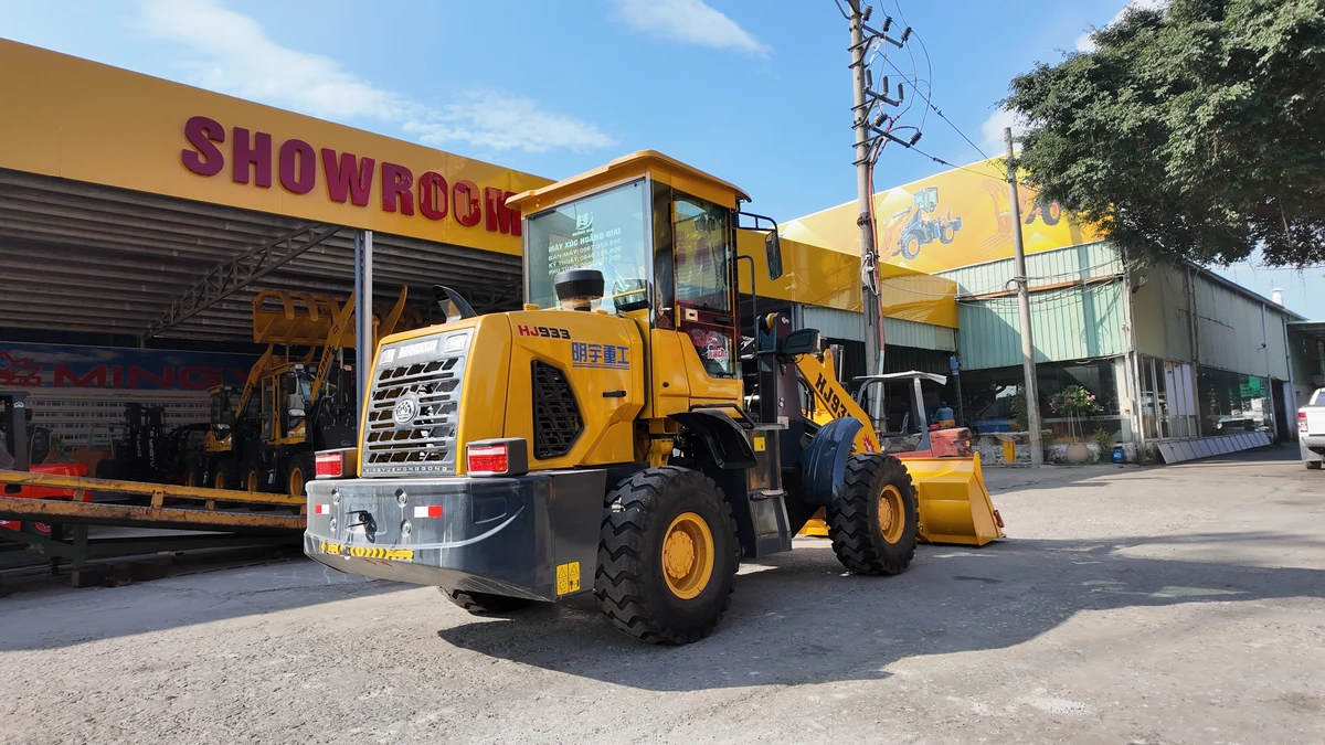 Máy xúc lật HJ933 - Ảnh 8