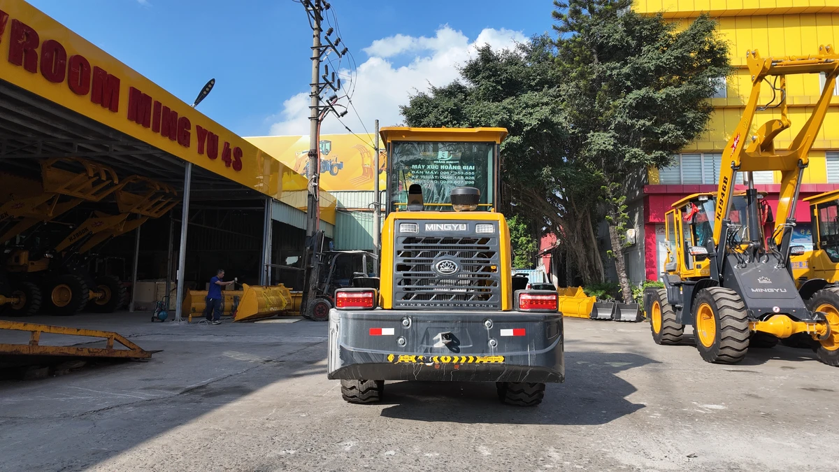 Máy xúc lật HJ933 - Ảnh 9