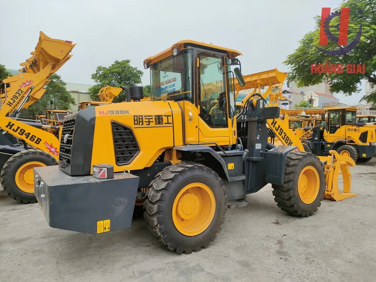 Máy xúc lật kẹp gỗ HJ938K - Ảnh 3