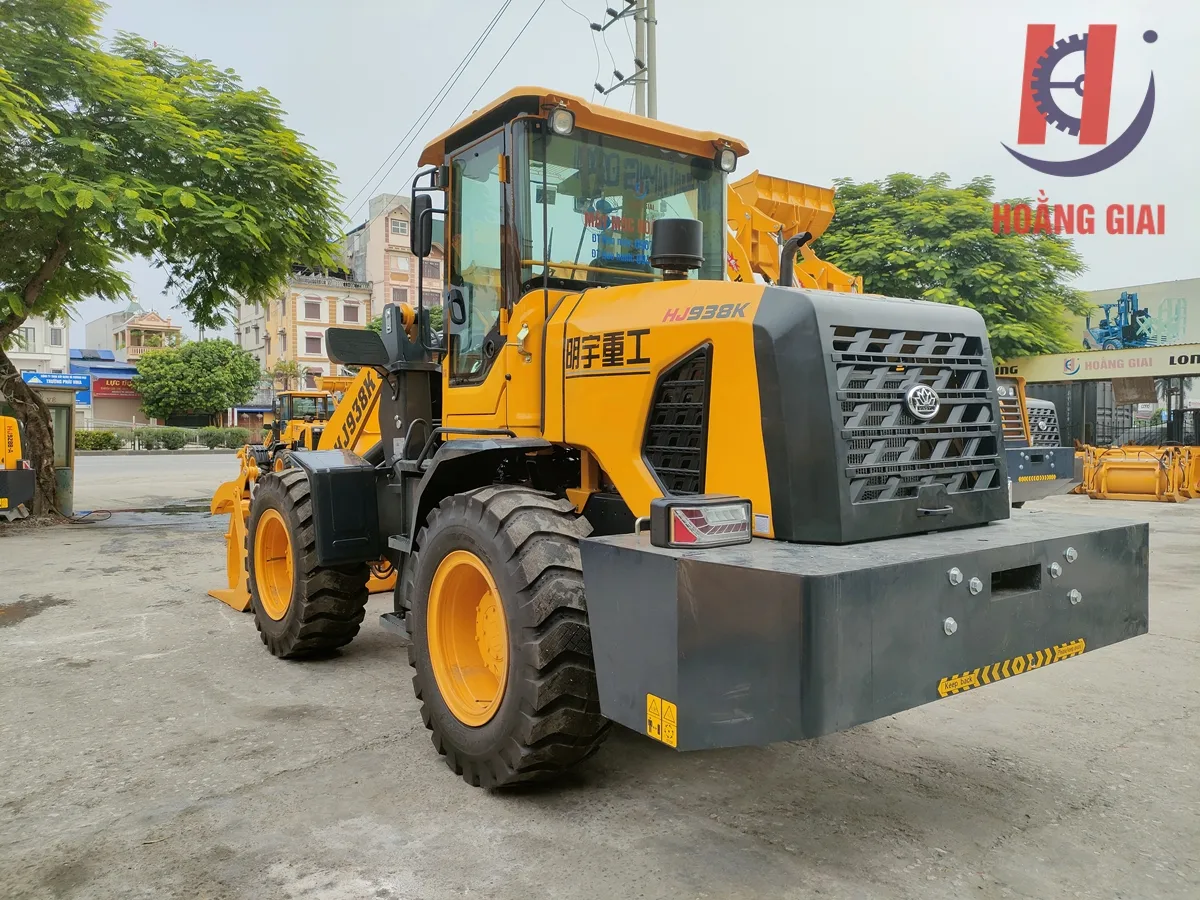 Máy xúc lật kẹp gỗ HJ938K - Ảnh 4